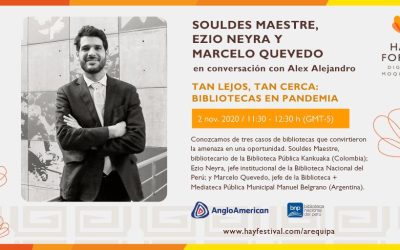 Nuestro Bibliotecario estará en el Hay Festival de Perú